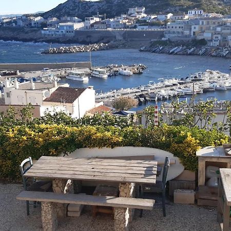 Cabanon Vue Mer Et Calanques Les Goudes Marselha Exterior foto