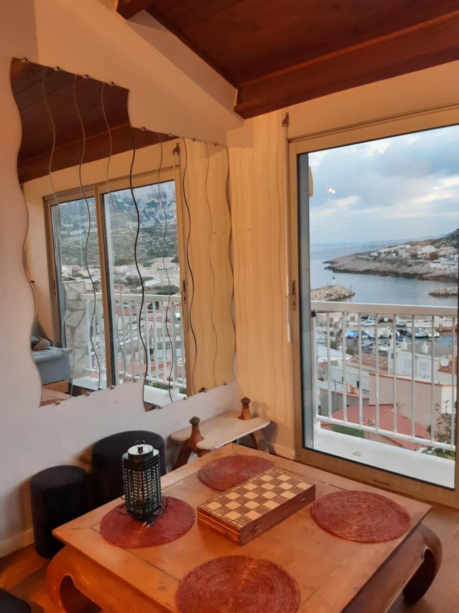 Cabanon Vue Mer Et Calanques Les Goudes Marselha Exterior foto