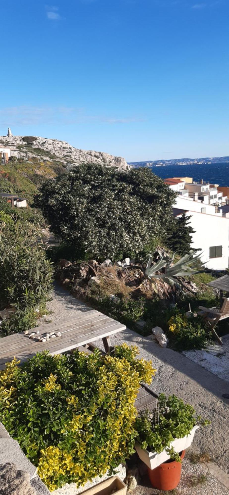 Cabanon Vue Mer Et Calanques Les Goudes Marselha Exterior foto