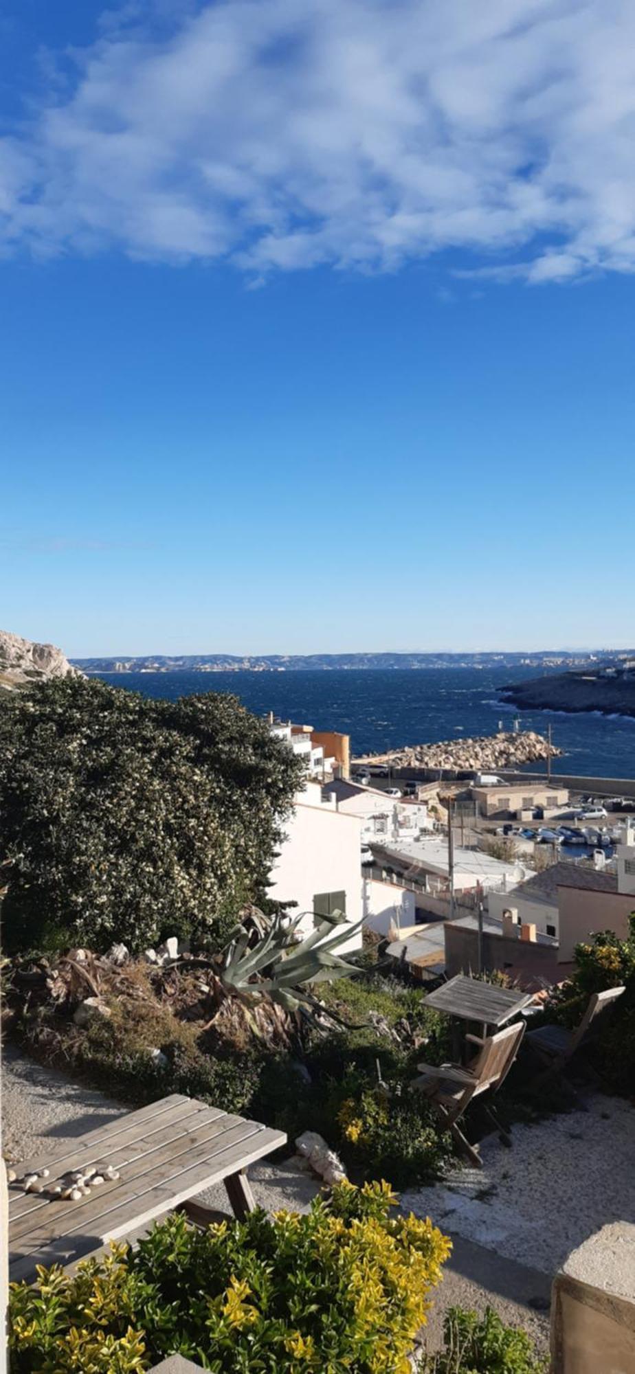 Cabanon Vue Mer Et Calanques Les Goudes Marselha Exterior foto