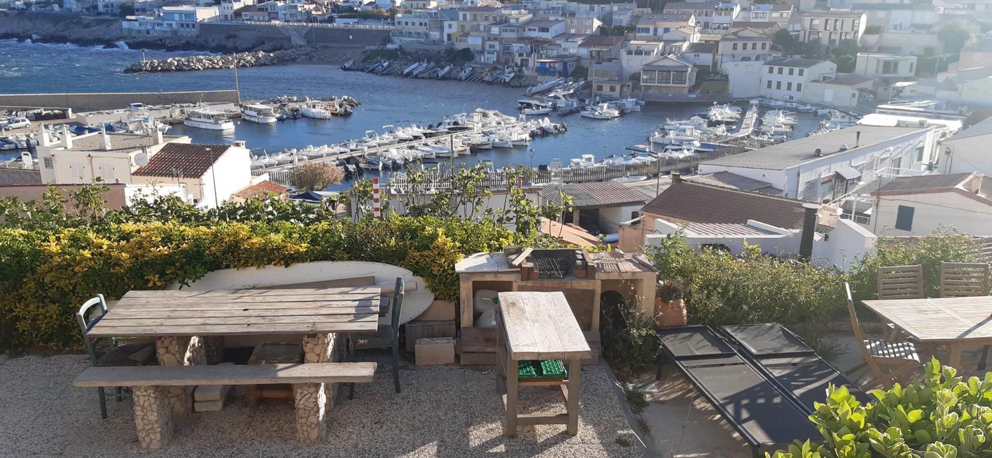 Cabanon Vue Mer Et Calanques Les Goudes Marselha Exterior foto