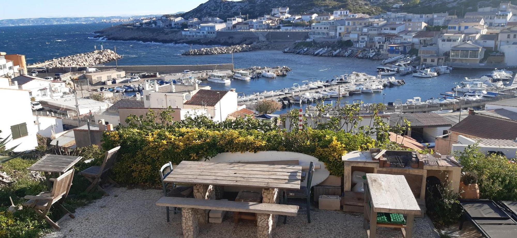Cabanon Vue Mer Et Calanques Les Goudes Marselha Exterior foto
